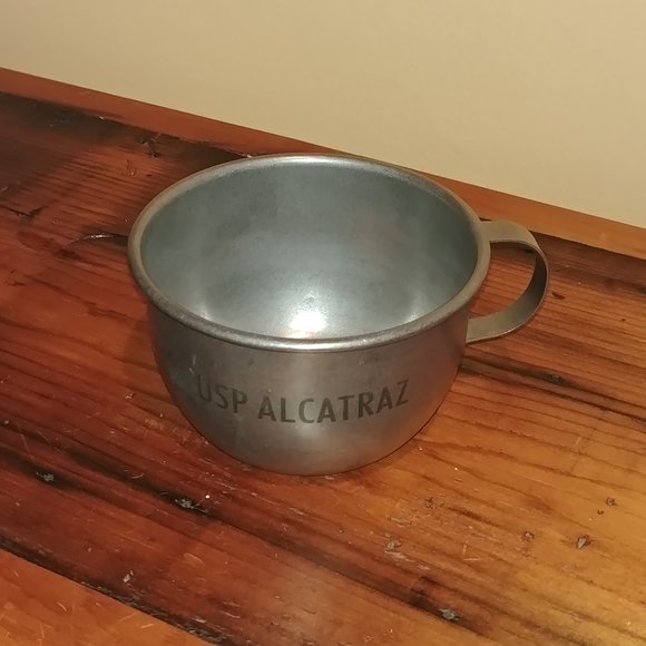 Alcatraz Inmate Cup Replica Stainless Steel - Picture 2 of 3